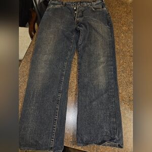 Armani Men's Classic Indigo Straight Jeans